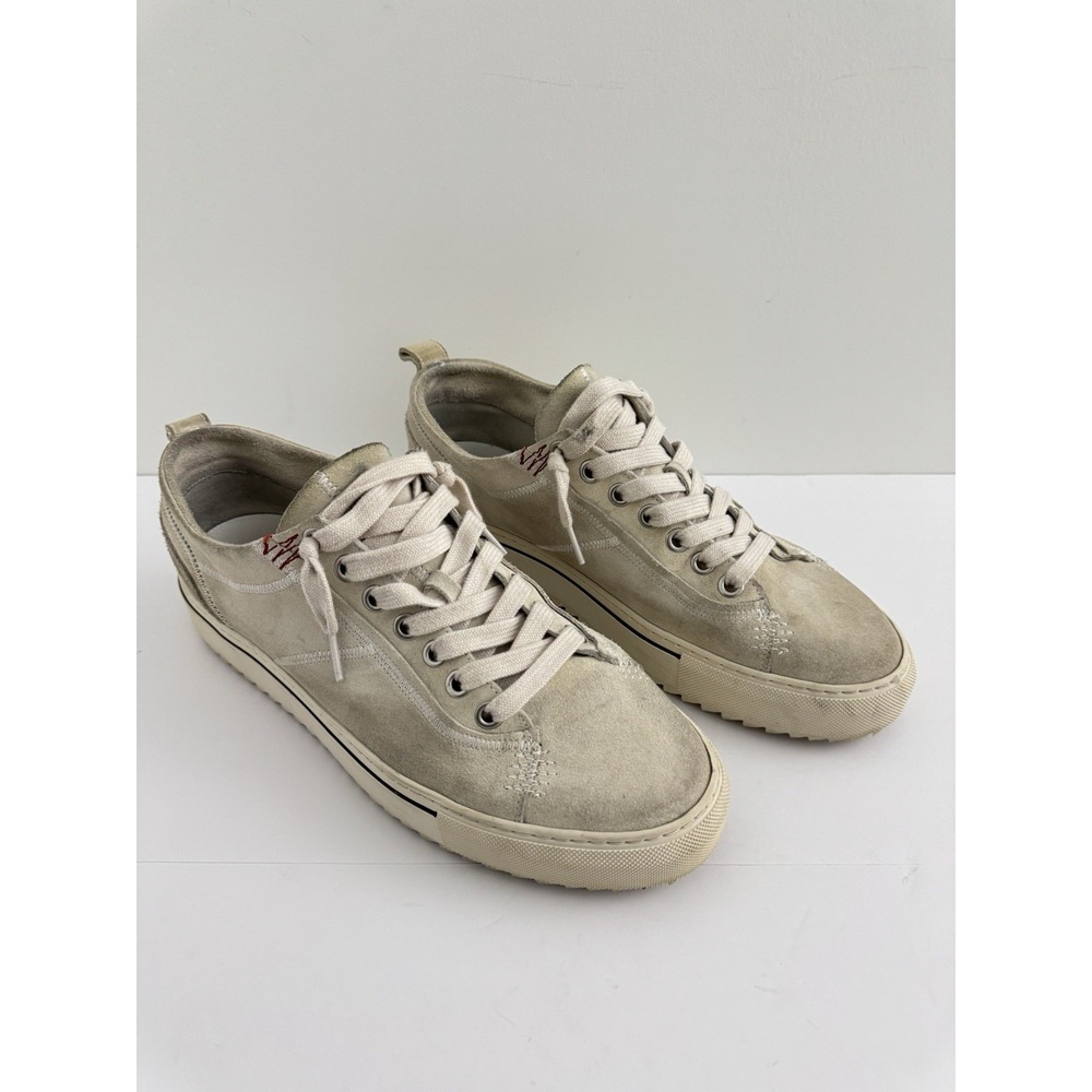 Represent Men's Alpha 2.0‎ Suede Sneakers Bone Size 12.5